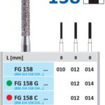 Fraises diamantées FG158