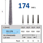 Fraises diamantées FG174